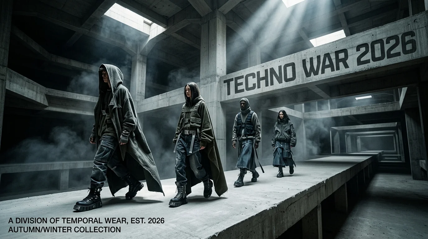 Drop 001 // Techno War 2026 Collection Runway Launch