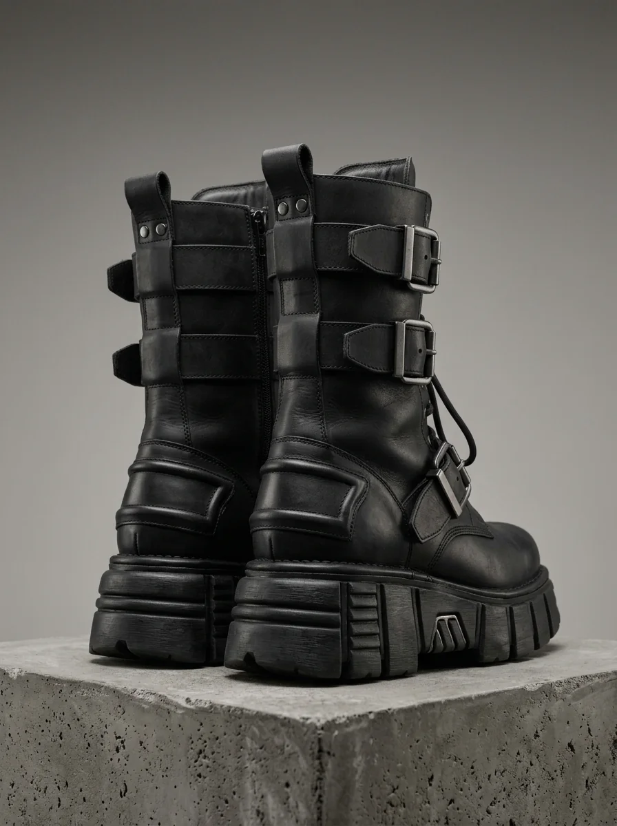 Berlin Vault Reactor Boots — Rear Lug Sole