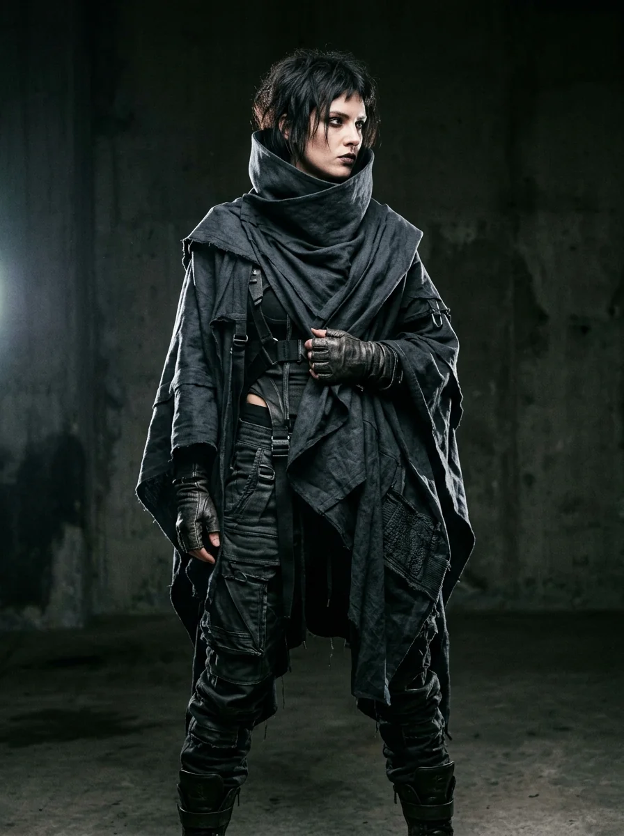 Axis Cropped Cyber Jacket