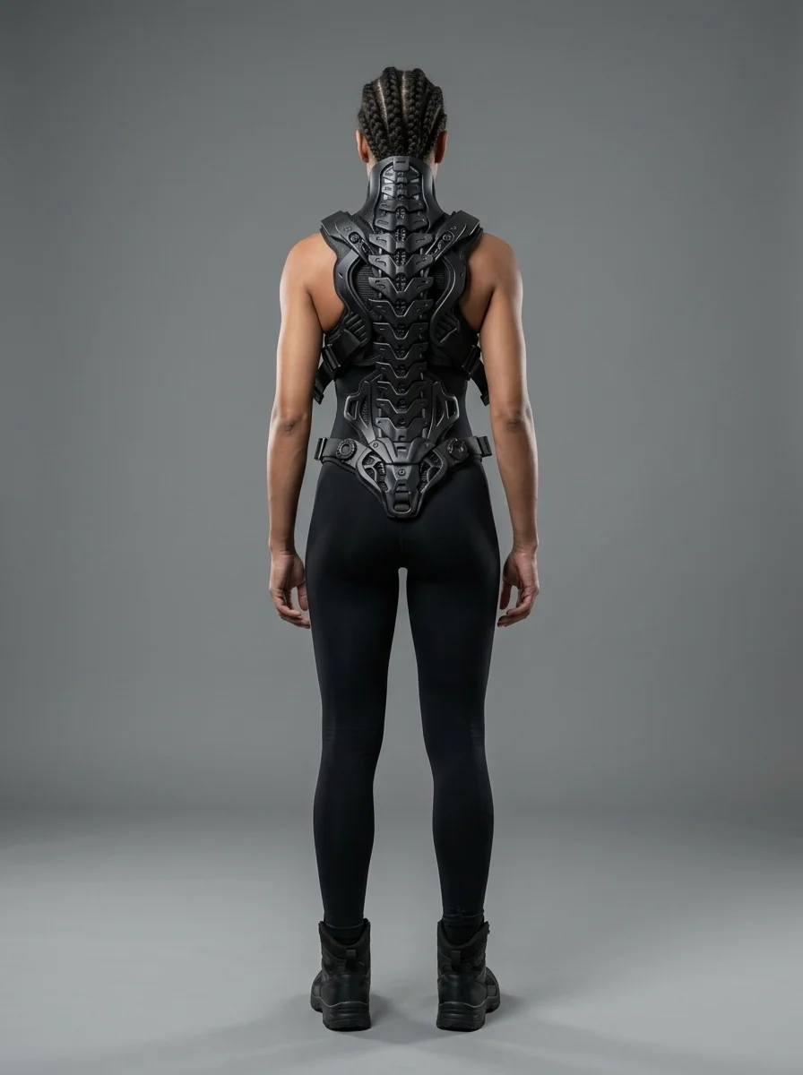 Contour Multi-Strap Harness — Rear View